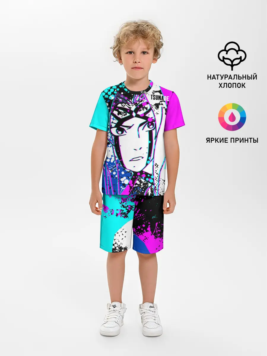 Детская пижама с шортами / Цунаде