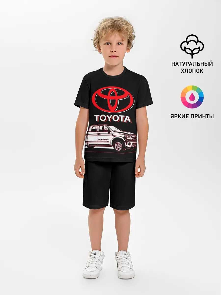 Детская пижама с шортами / Tundra - Toyota