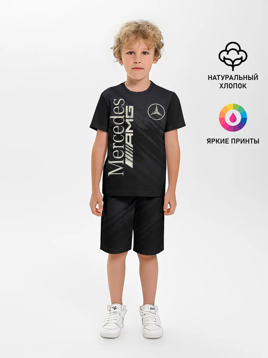 Детская пижама с шортами / Mercedes