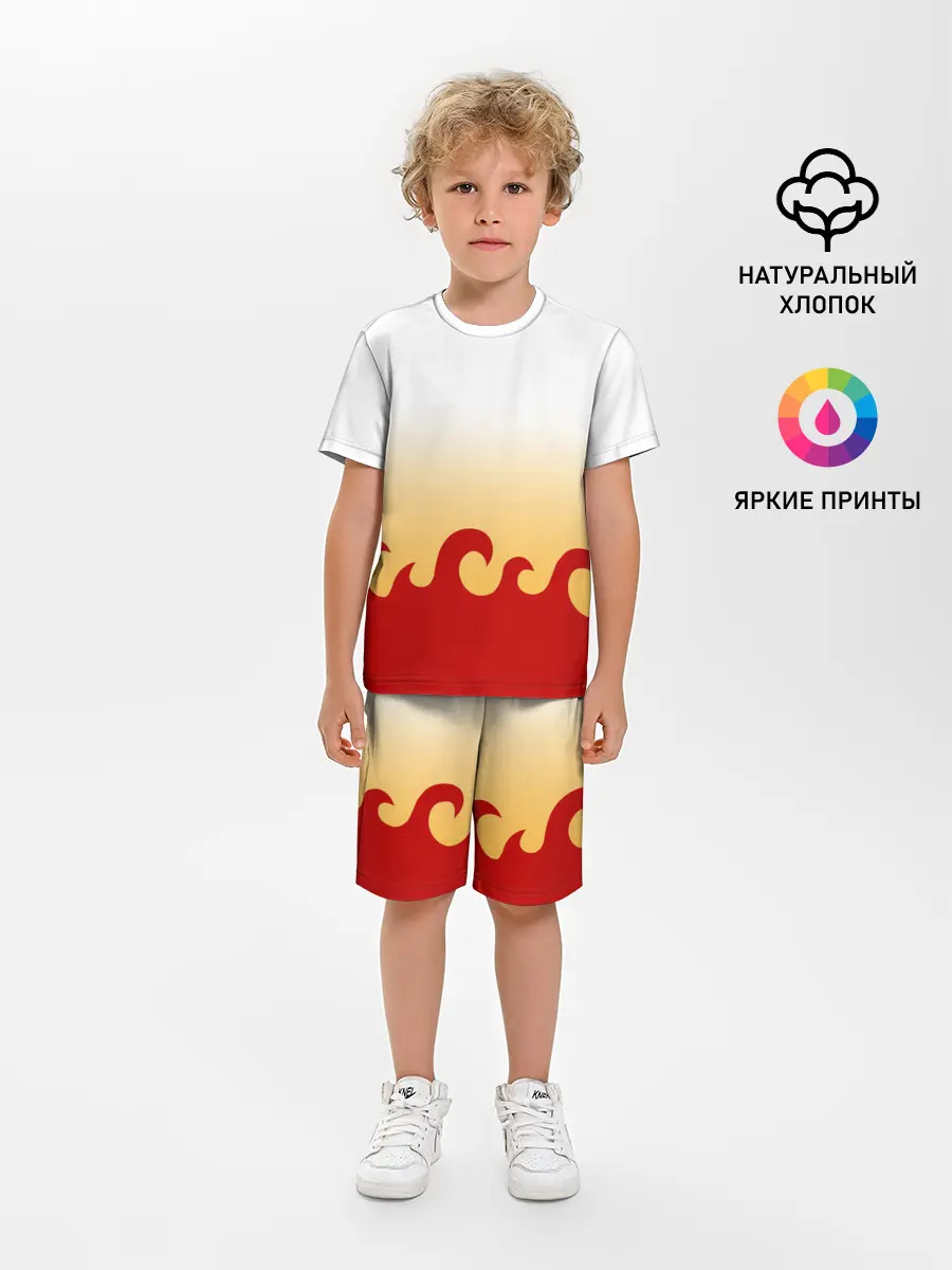 Детская пижама с шортами / ШИНДЖУРО РЕНГОКУ / KNY