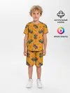Детская пижама с шортами / Енотики