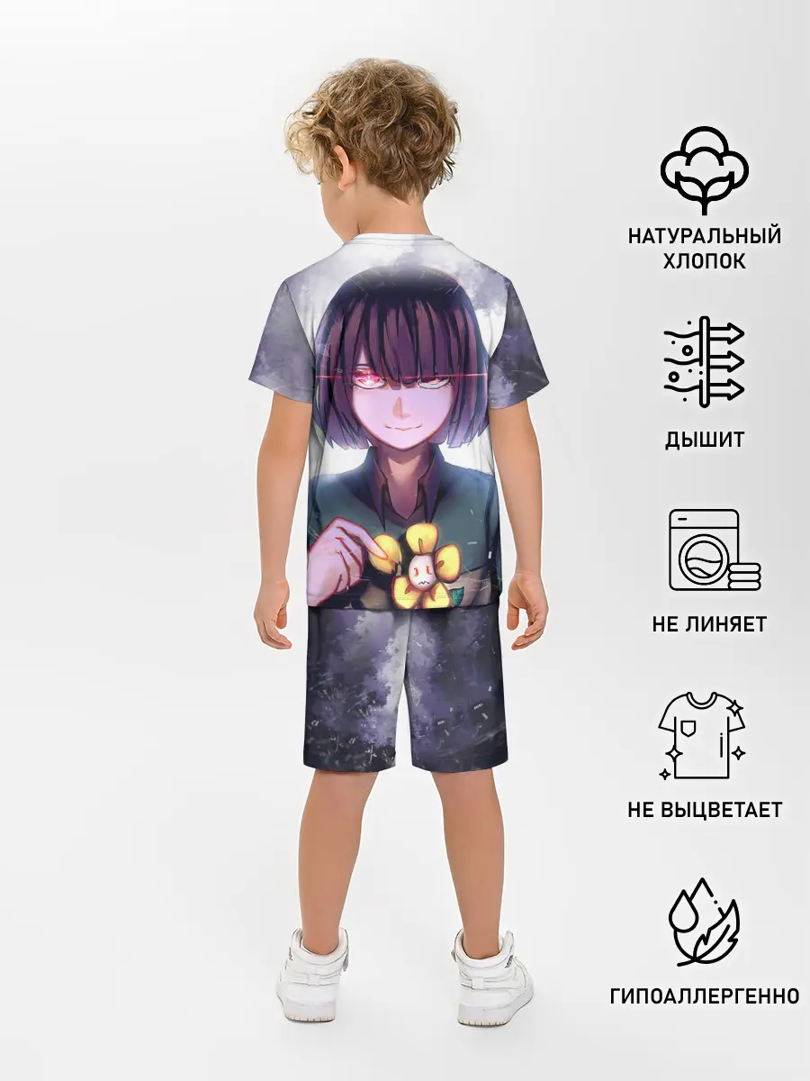 Детская пижама с шортами / UNDERTALE