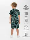 Детская пижама с шортами / Растительный орнамент