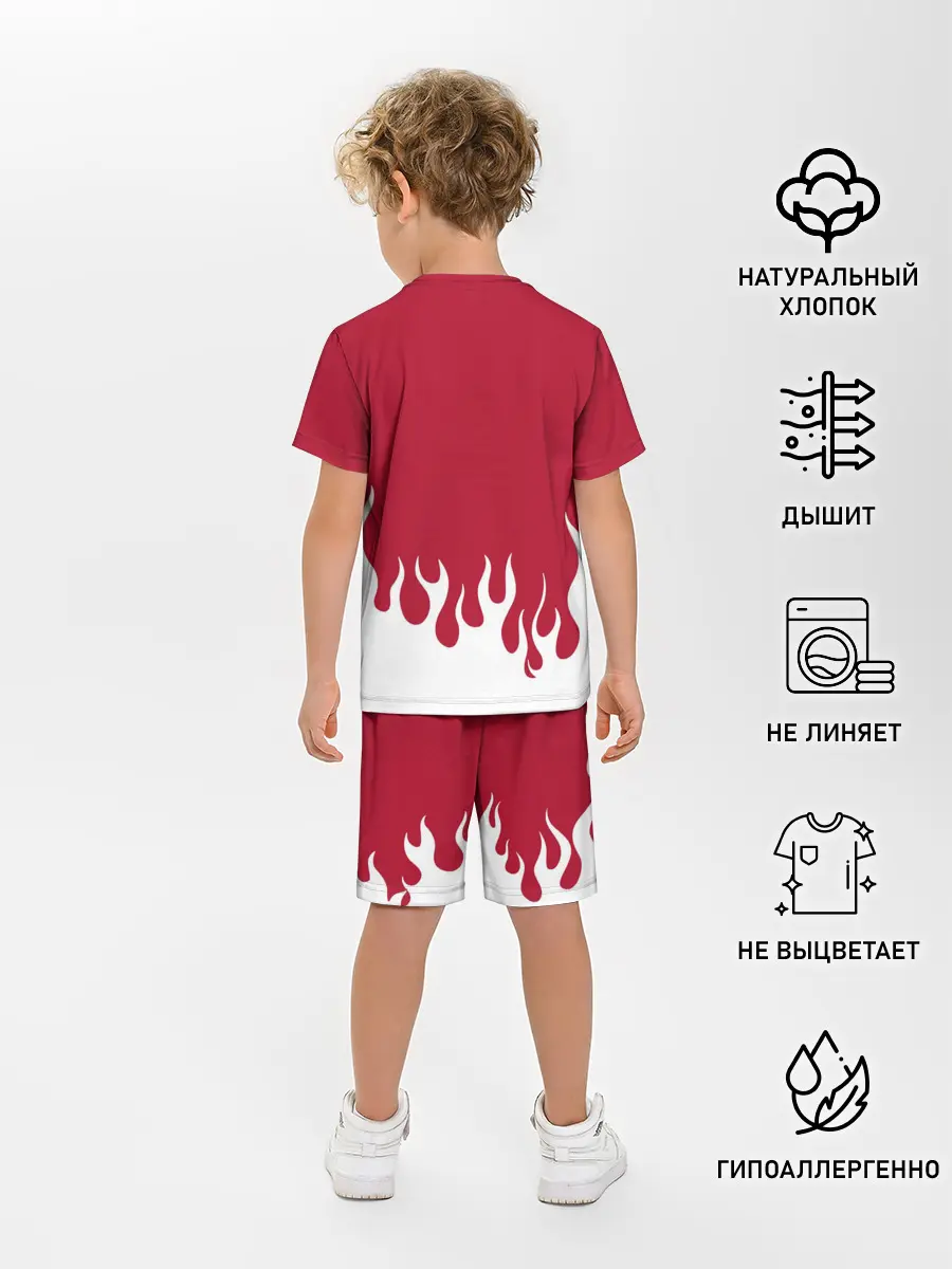 Детская пижама с шортами / AC DC