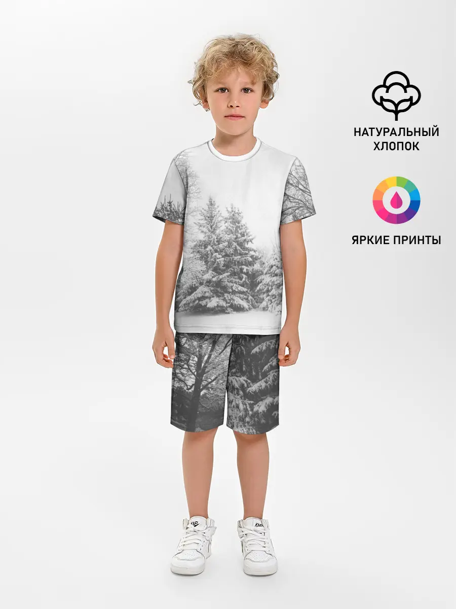 Детская пижама с шортами / Winter Storm