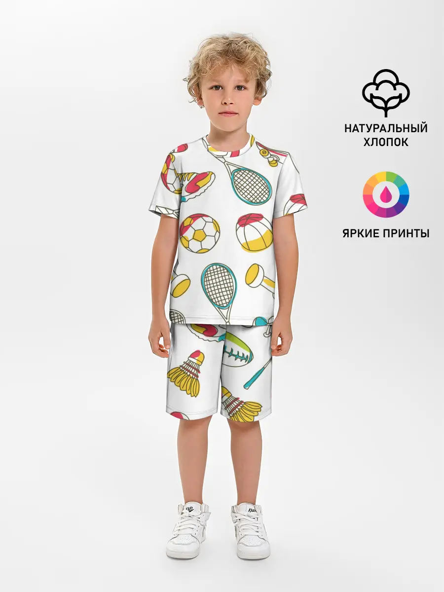 Детская пижама с шортами / Спорт