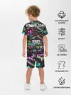 Детская пижама с шортами / neon graffiti | Smile