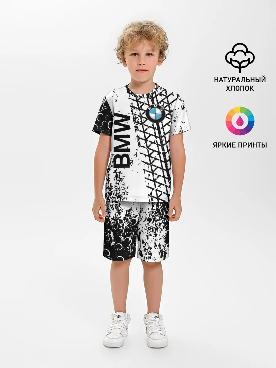Детская пижама с шортами / BMW.