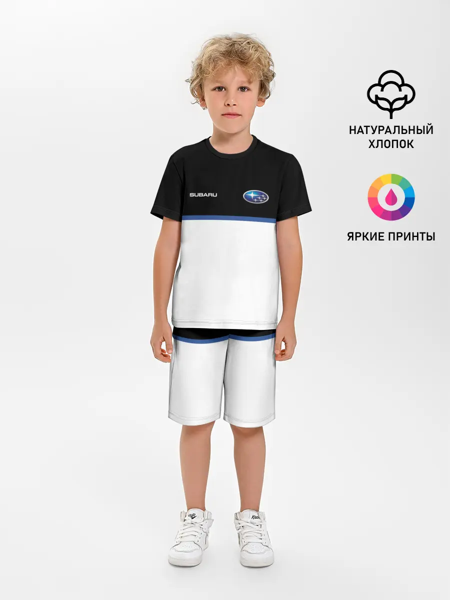 Детская пижама с шортами / Subaru | Два цвета