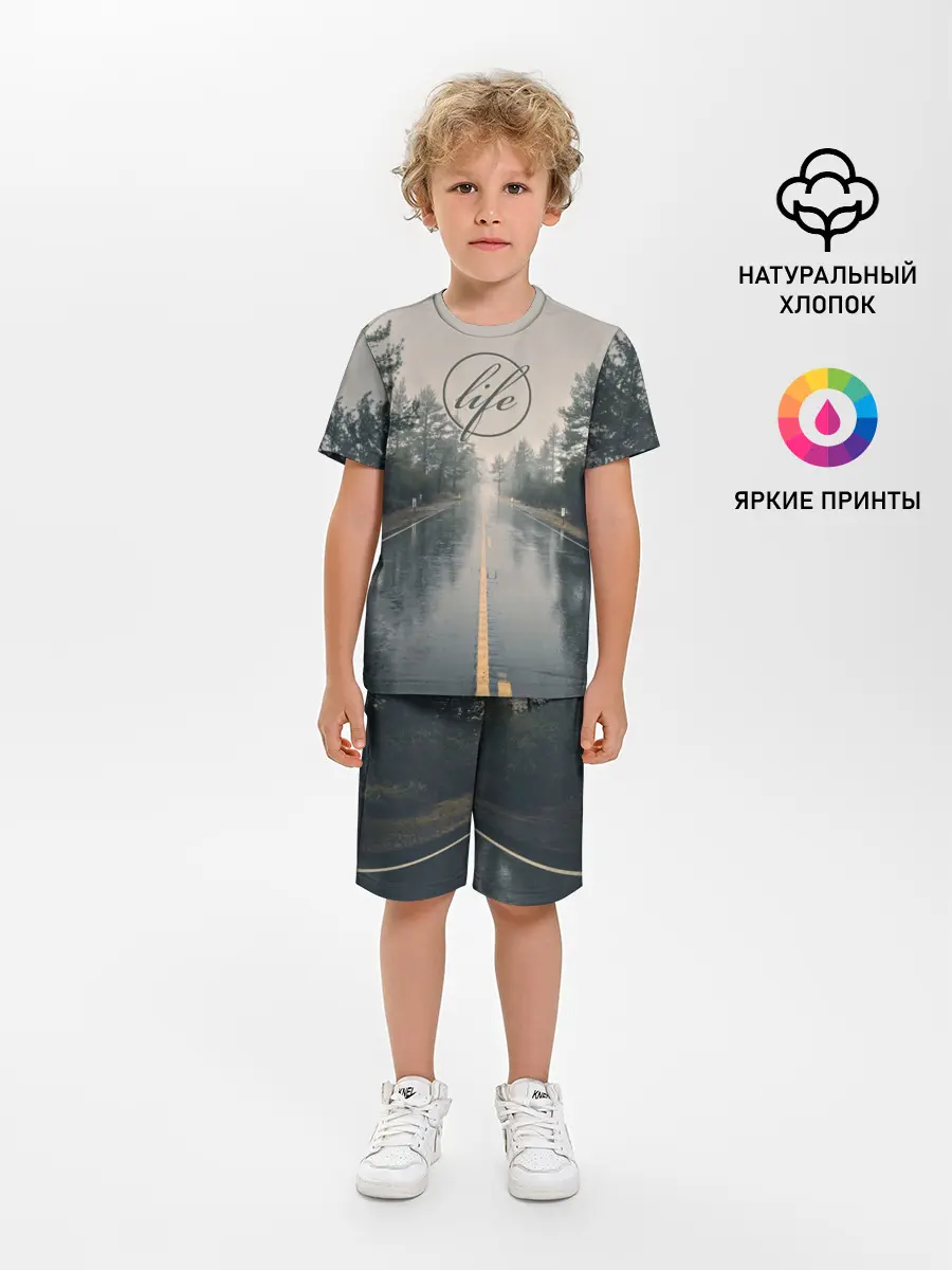 Детская пижама с шортами / Life