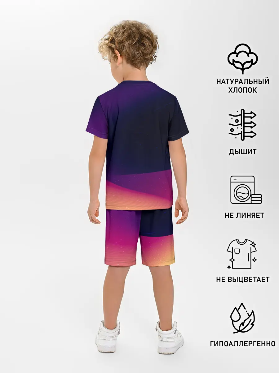 Детская пижама с шортами / ABSTRACT