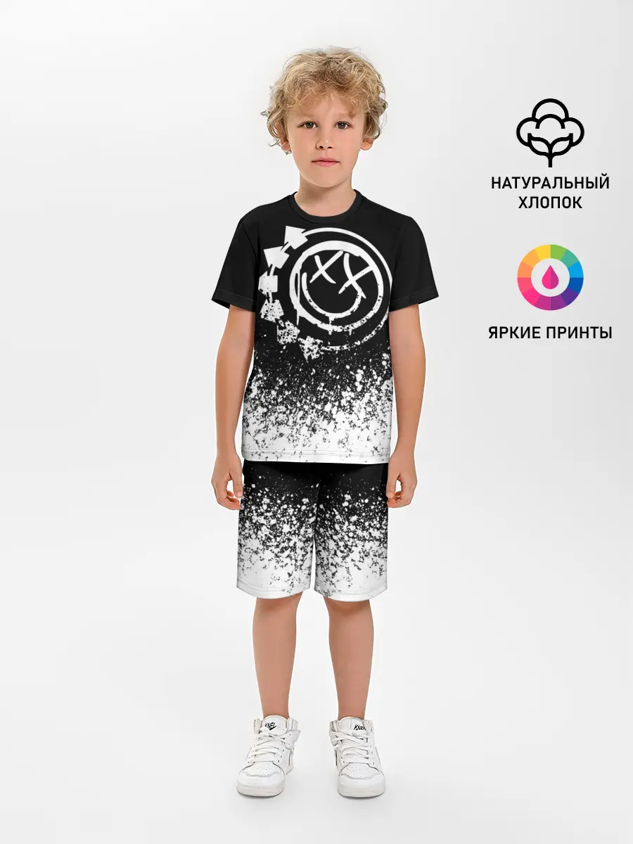 Детская пижама с шортами / Blink-182