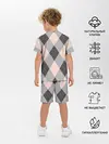 Детская пижама с шортами / Шотландка | Tartan