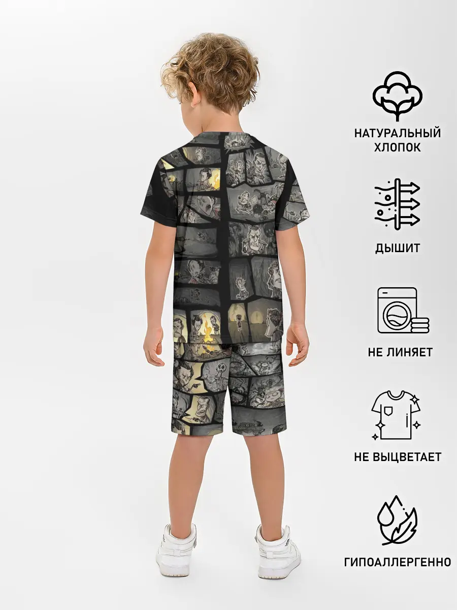 Детская пижама с шортами / Dont starve
