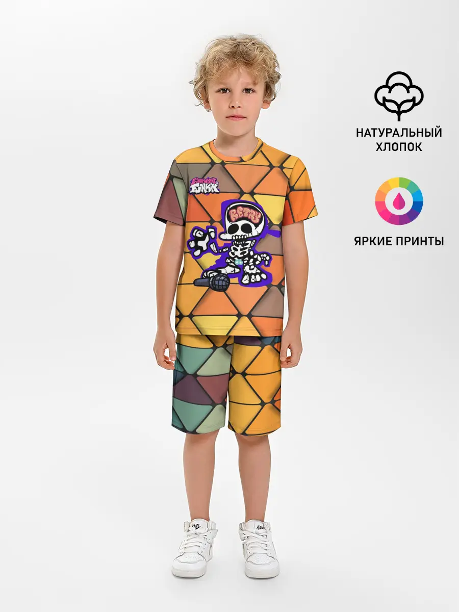 Детская пижама с шортами / Friday Night Funkin