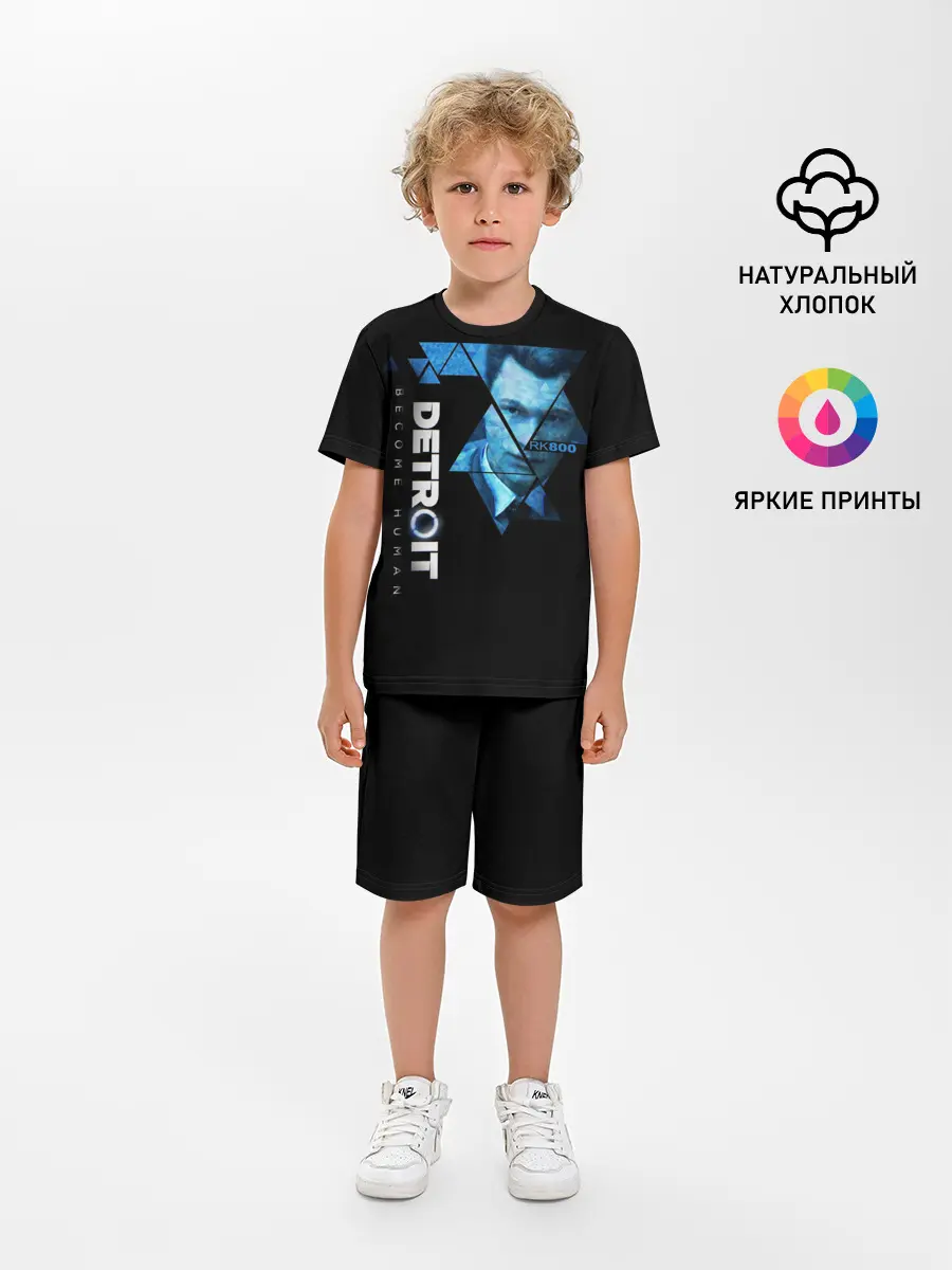 Детская пижама с шортами / Detroit become human