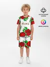 Детская пижама с шортами / Юлия в розах