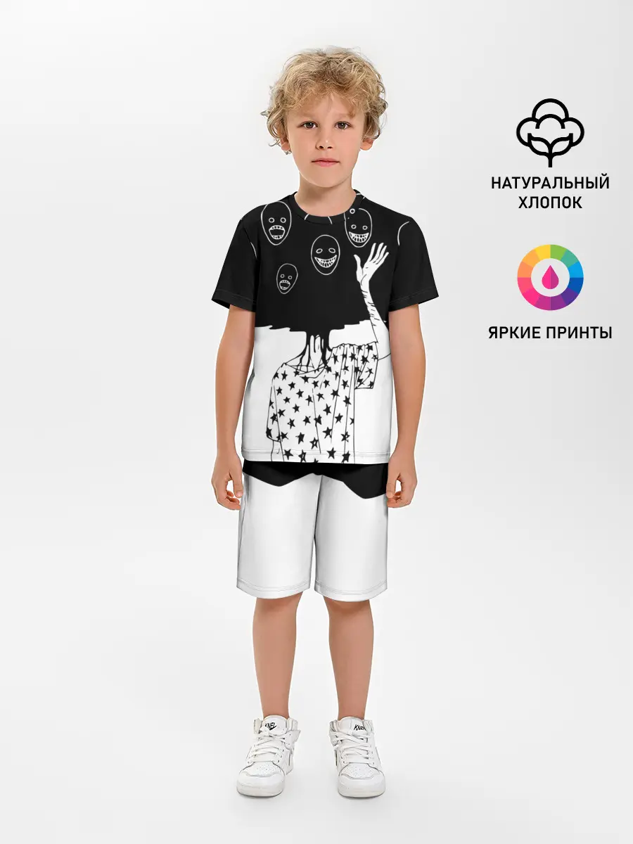 Детская пижама с шортами / Многоликий | Multi face