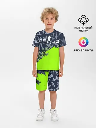 Детская пижама с шортами / CS GO | КС ГО