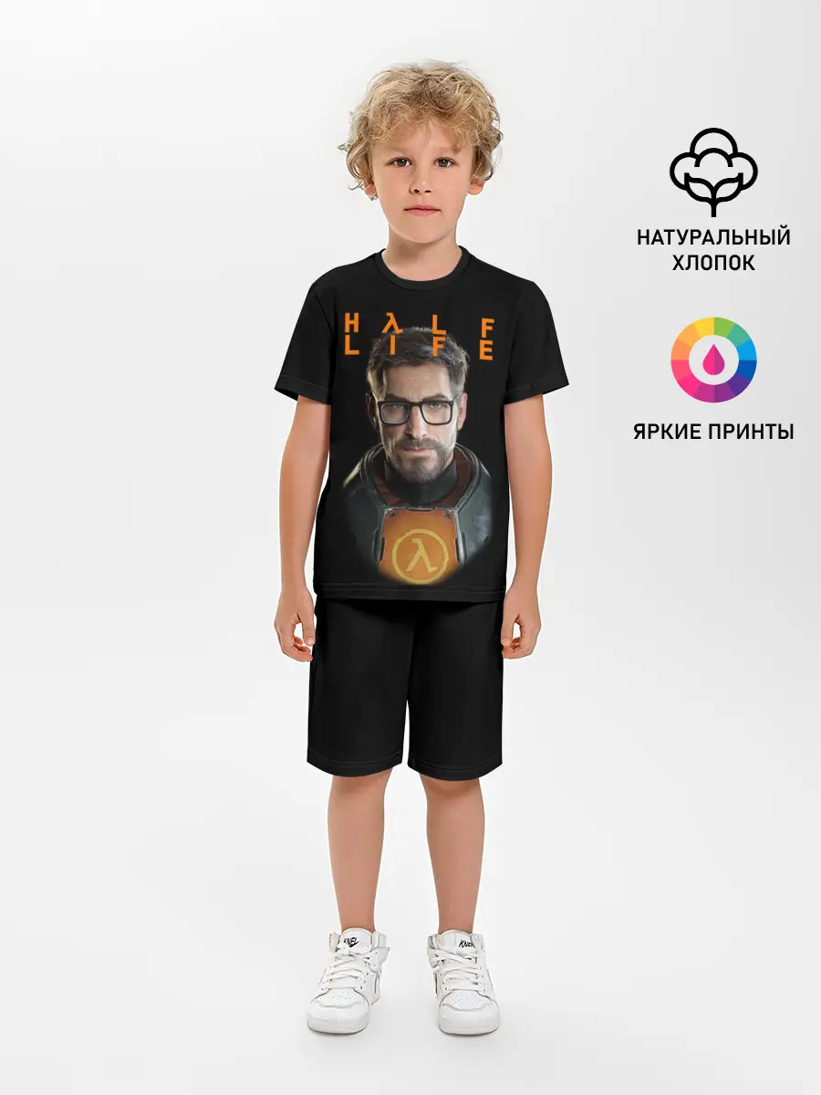 Детская пижама с шортами / HALF-LIFE | FREEMAN | ФРИМАН