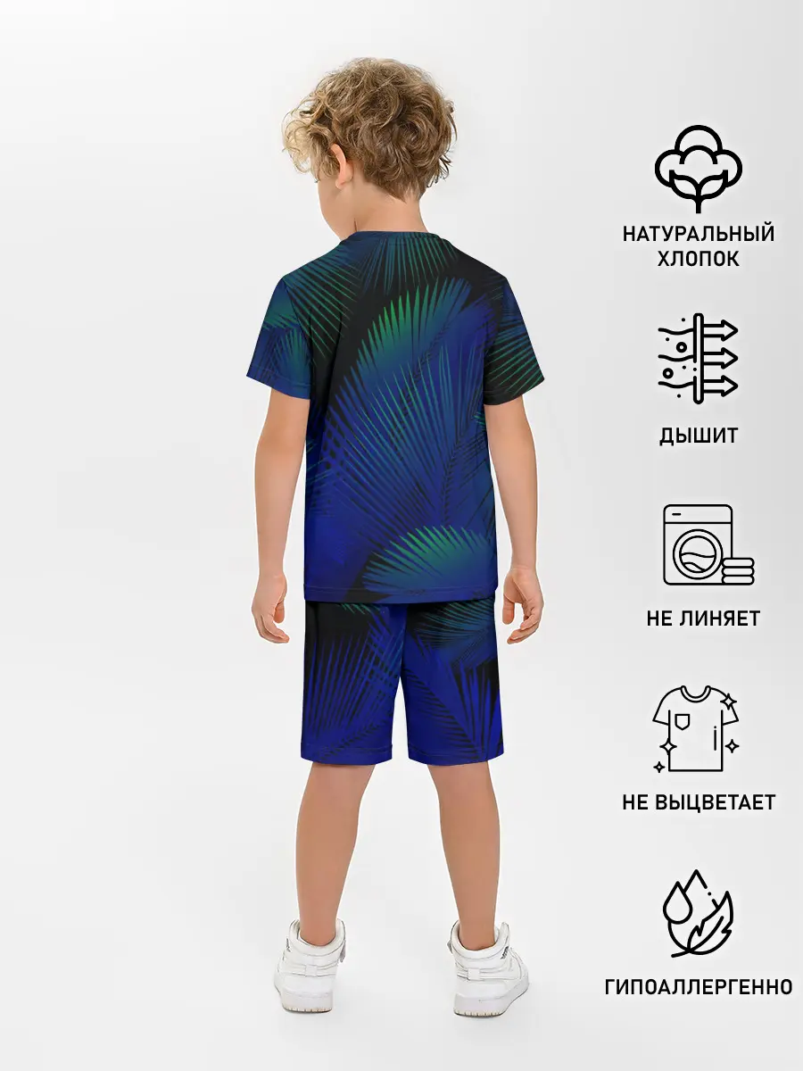 Детская пижама с шортами / Носорог