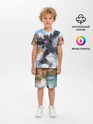 Детская пижама с шортами / Apex Legends