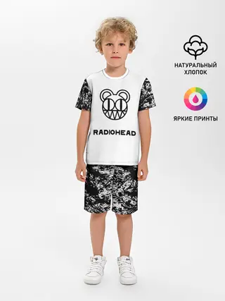 Детская пижама с шортами / radiohead