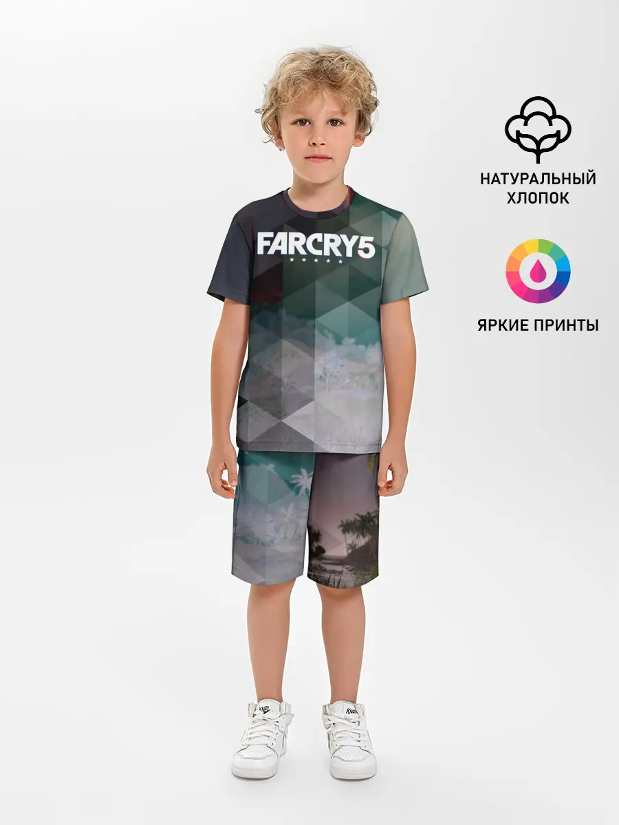 Детская пижама с шортами / FarCry polygon