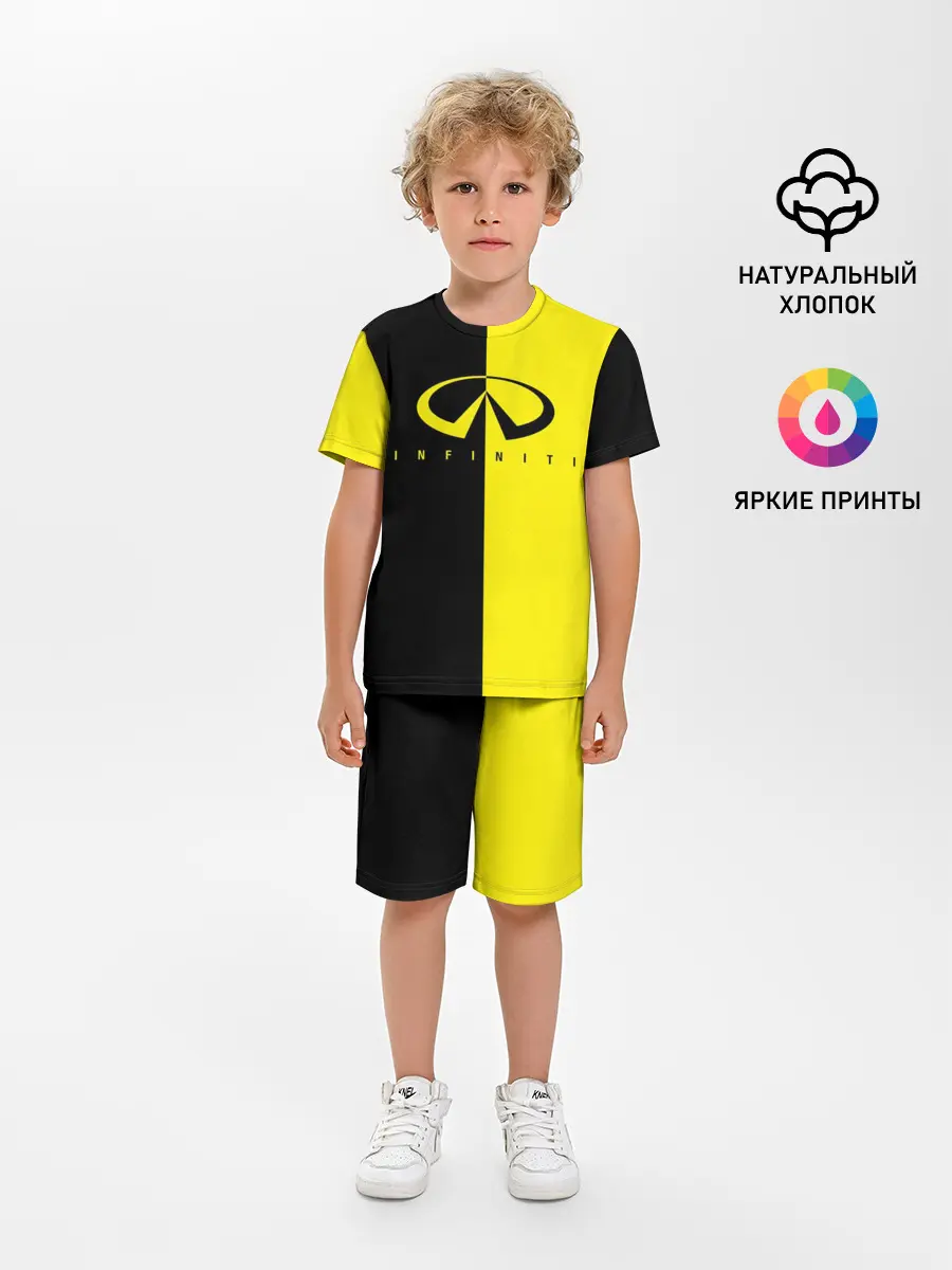 Детская пижама с шортами / INFINITI logo