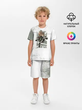 Детская пижама с шортами / Зоро One Piece. Большой куш