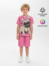 Детская пижама с шортами / Мопс | собака