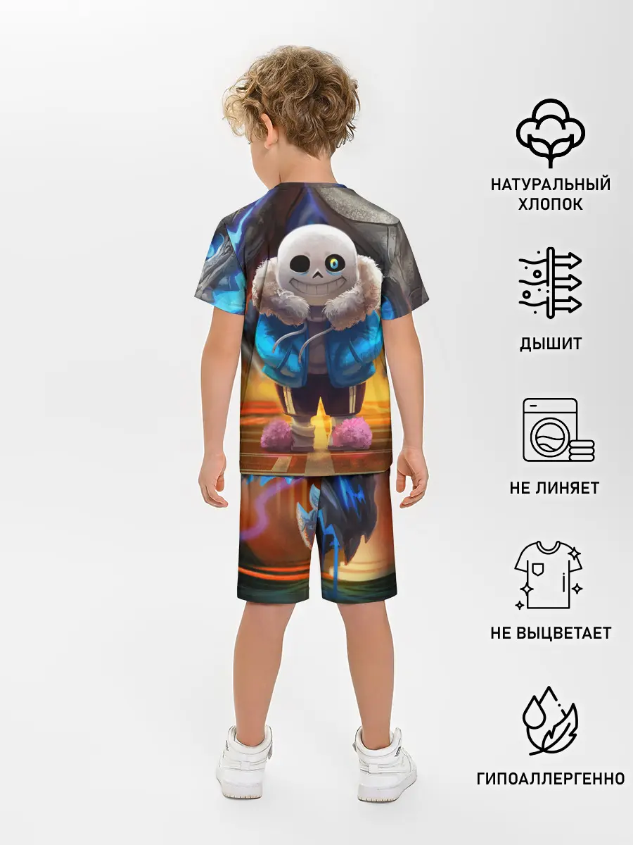 Детская пижама с шортами / UNDERTALE | АНДЕРТЕЙЛ