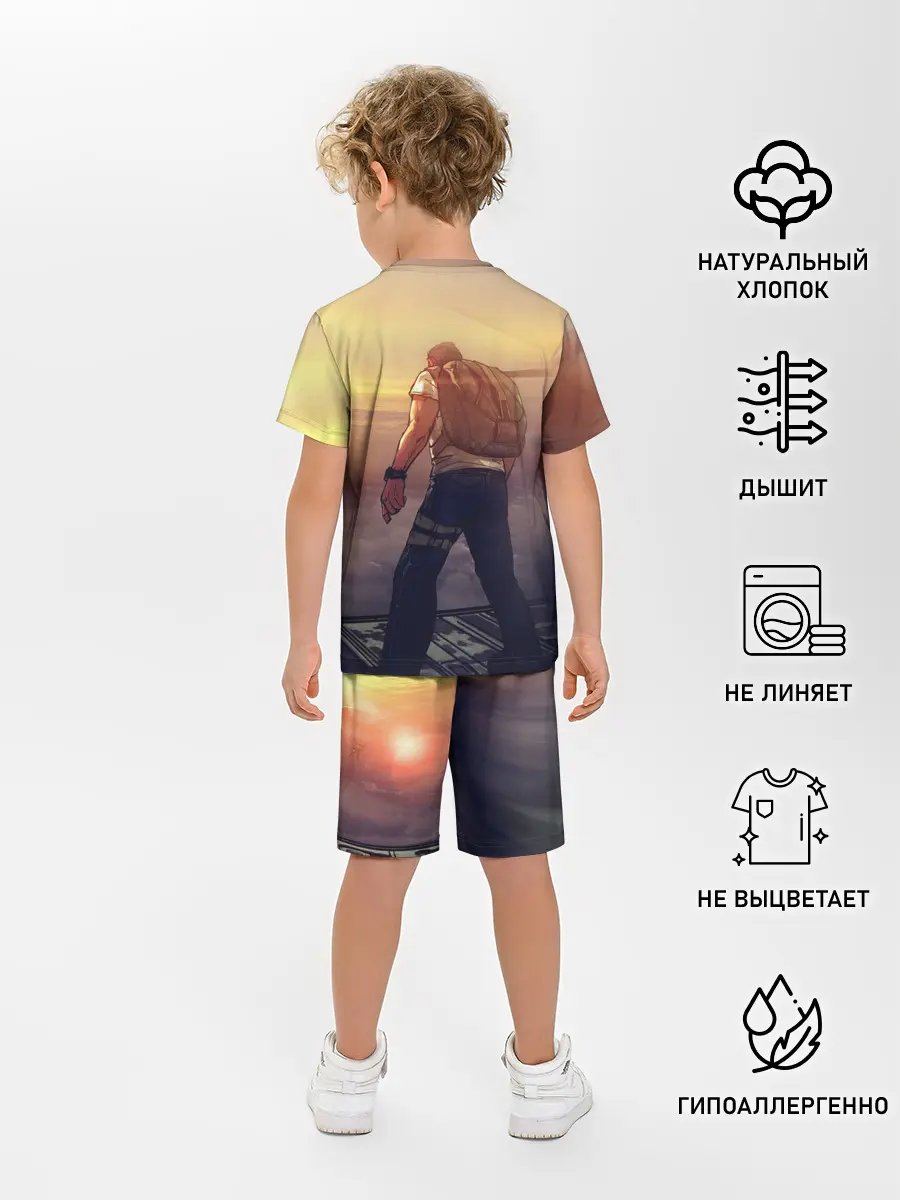 Детская пижама с шортами / FREEFIRE | БЕЙСЕР