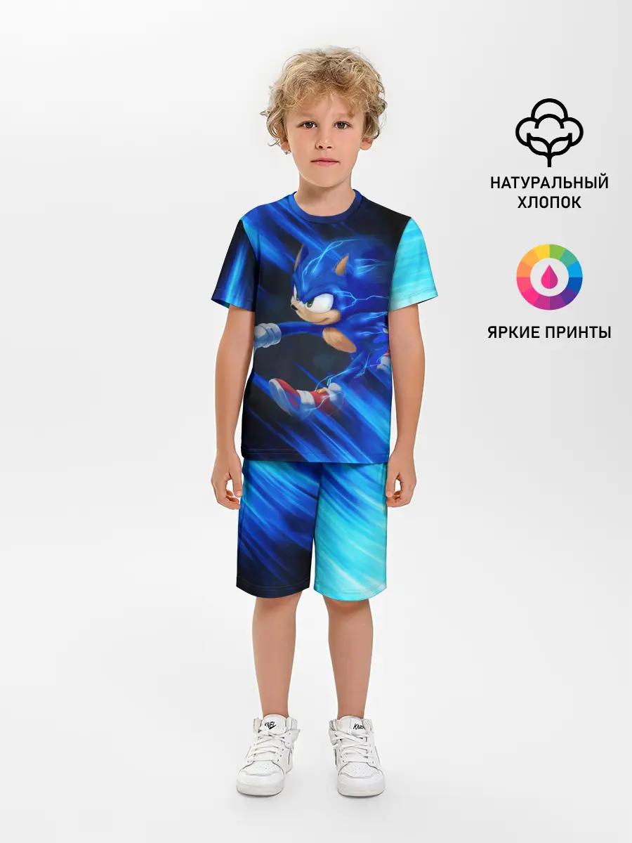 Детская пижама с шортами / SONIC | СОНИК