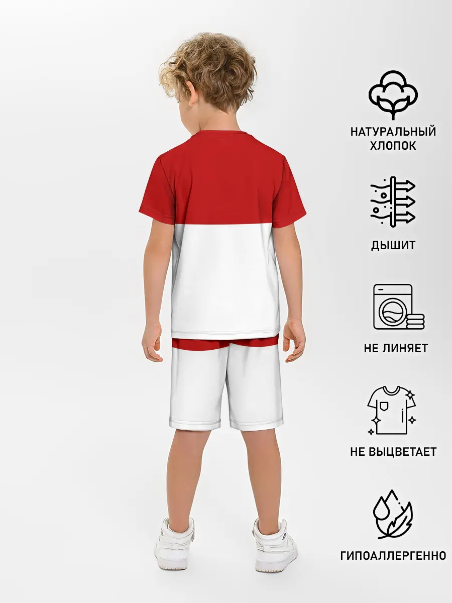 Детская пижама с шортами / Банка с супом Кэмпбелл