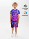 Детская пижама с шортами / Стеклянный рой
