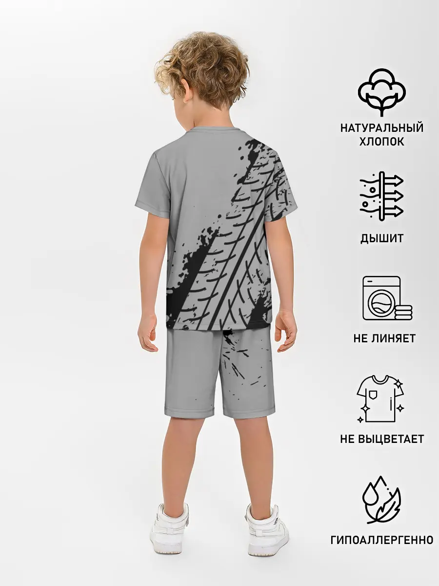 Детская пижама с шортами / AUDI / АУДИ