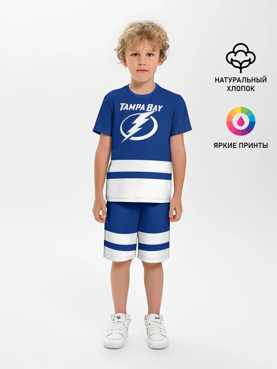 Детская пижама с шортами / Тампа-Бэй Лайтнинг НХЛ