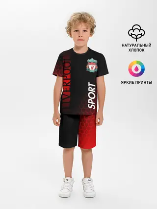 Детская пижама с шортами / LIVERPOOL / ЛИВЕРПУЛЬ / СПОРТ