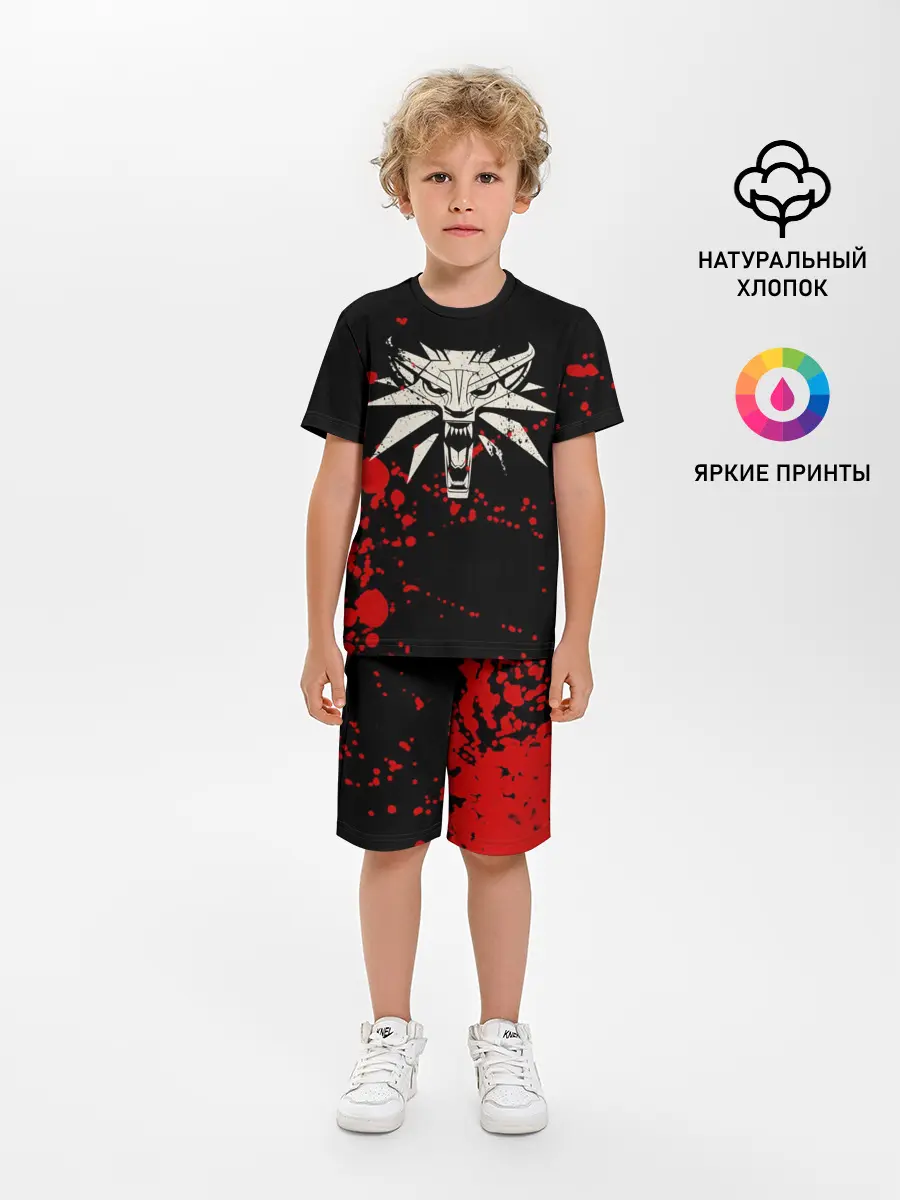 Детская пижама с шортами / The Witcher Blood