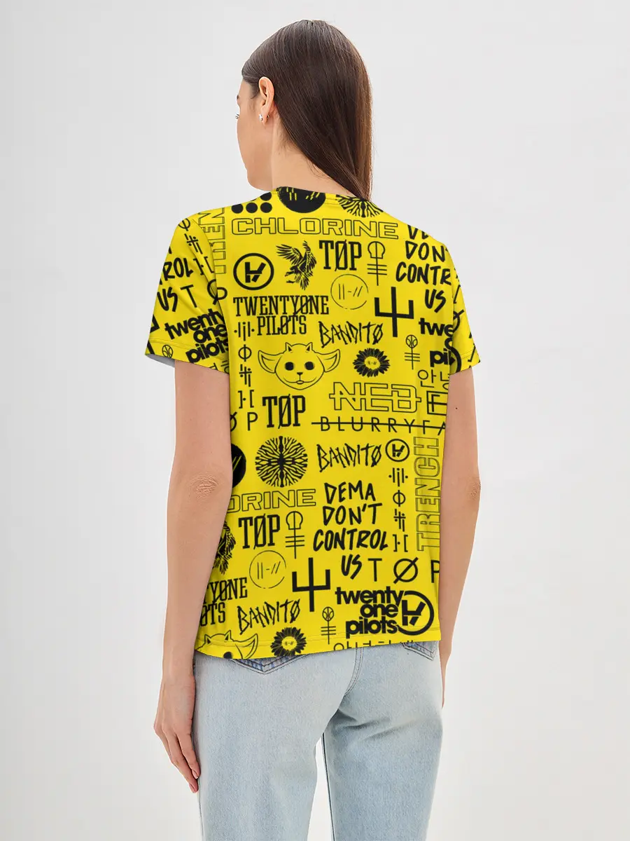 Женская базовая футболка / TWENTY ONE PILOTS