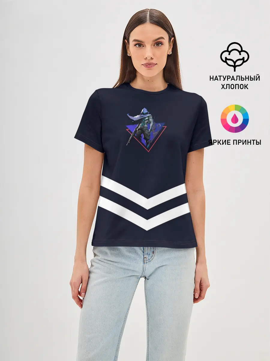 Женская базовая футболка / Valorant