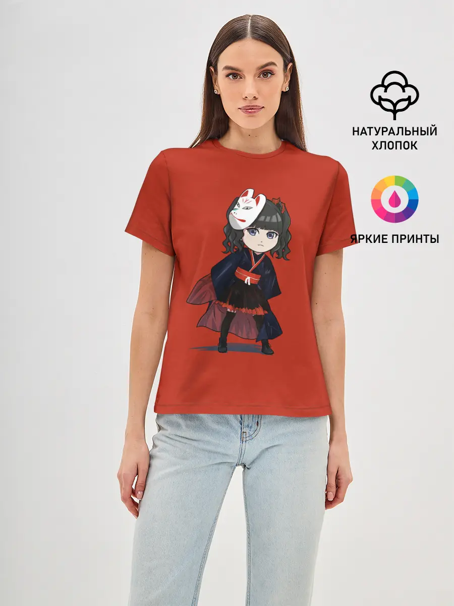 Женская базовая футболка / Sweet Moa