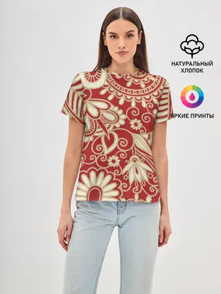 Женская базовая футболка / RUSSIAN TRIP