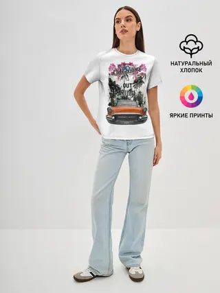 Женская базовая футболка / Adventure