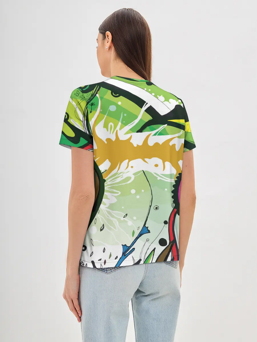 Женская базовая футболка / Мельница