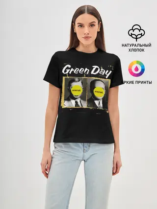 Женская базовая футболка / Nimrod. Green Day