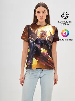 Женская базовая футболка / Kayle | Кейл