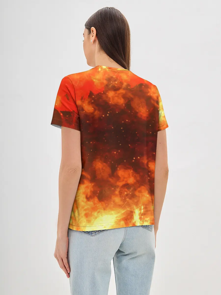 Женская базовая футболка / Darksiders 3 | Гнев Войны 3