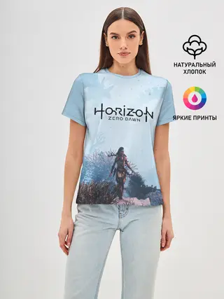 Женская базовая футболка / Horizon Zero Dawn